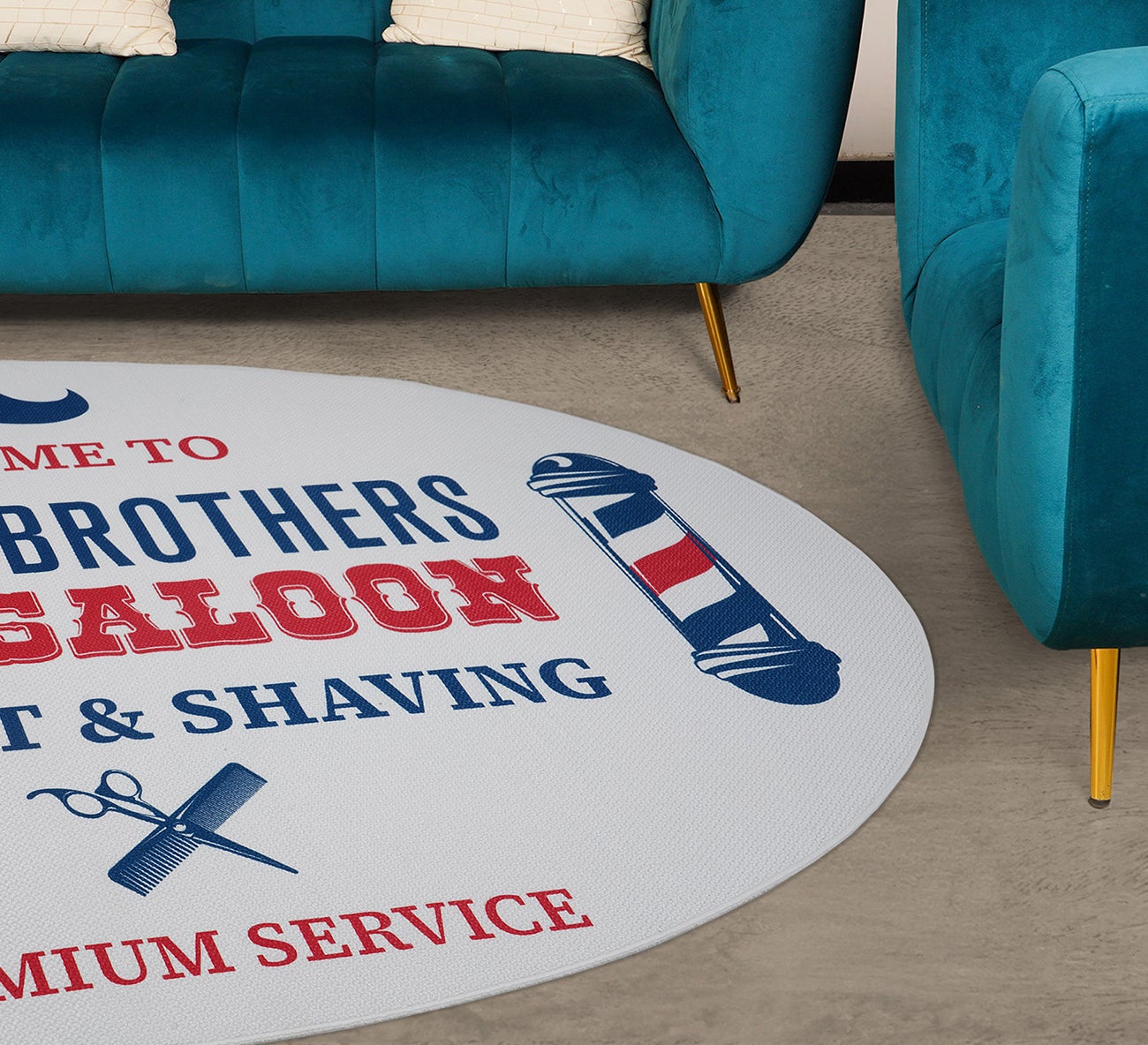 ラグ・カーペット Suchmos Logo Rug Custom Logo Rugs - Velvet | BannerBuzz US