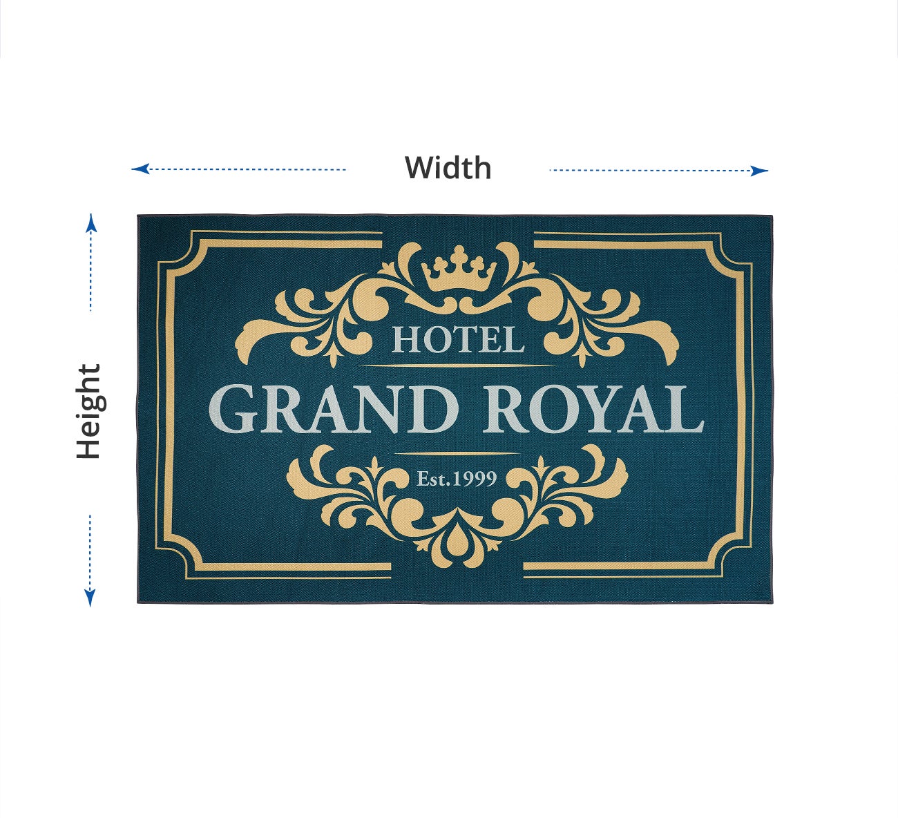 Custom Logo Rugs - Polyester