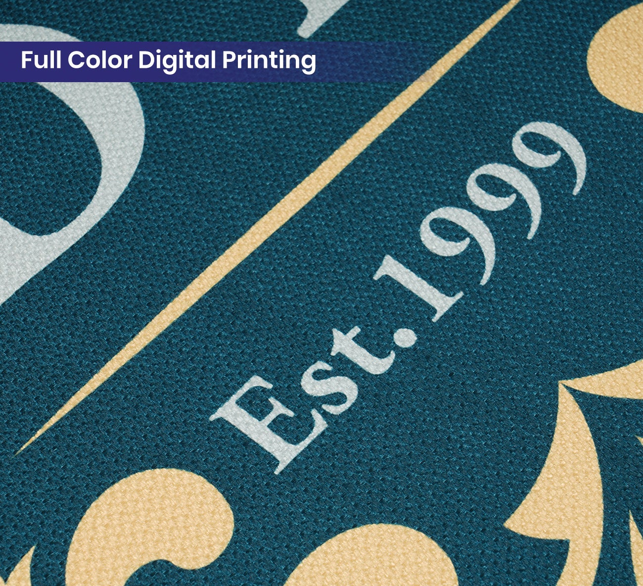 Custom Logo Rugs - Polyester