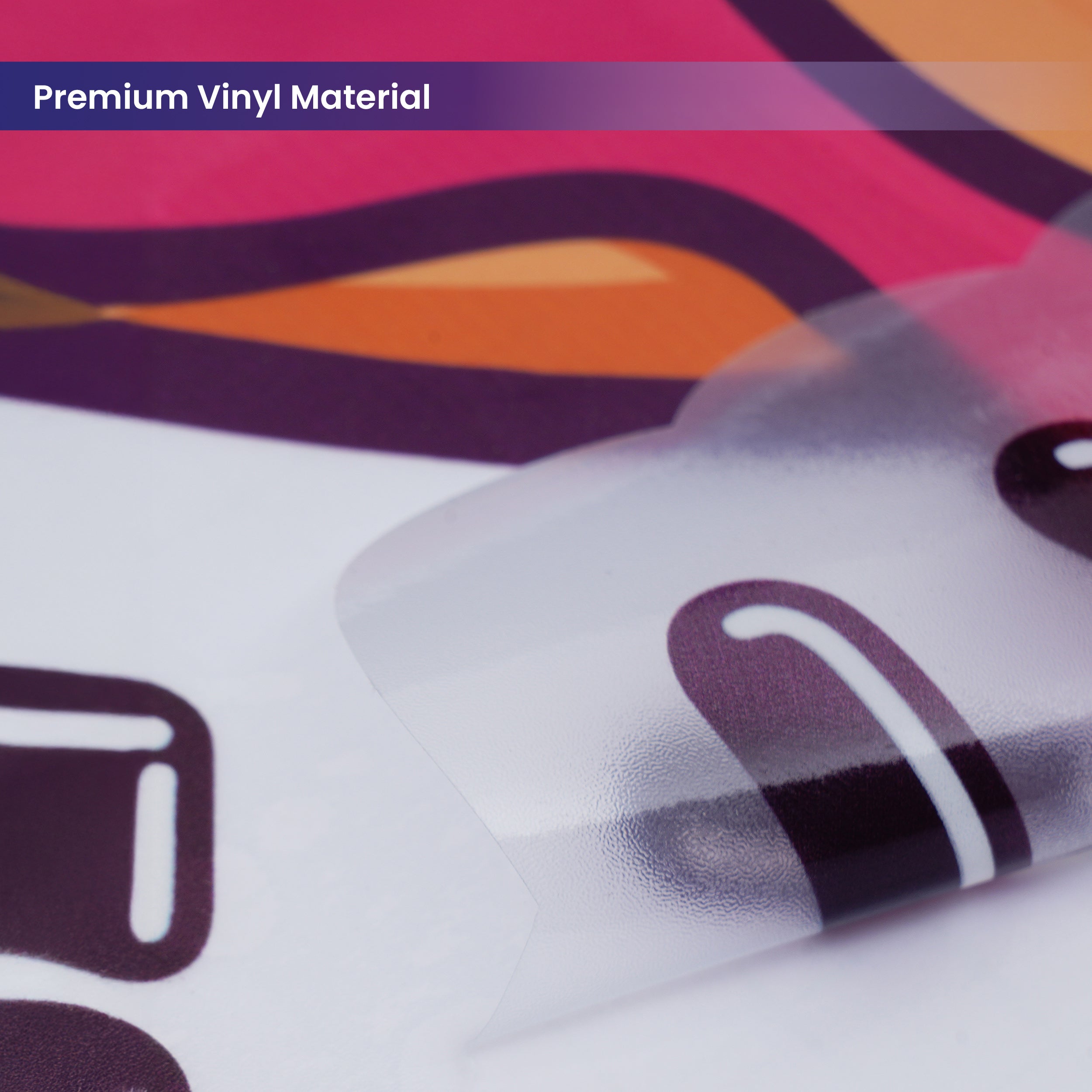 Die-Cut Frosted Decals