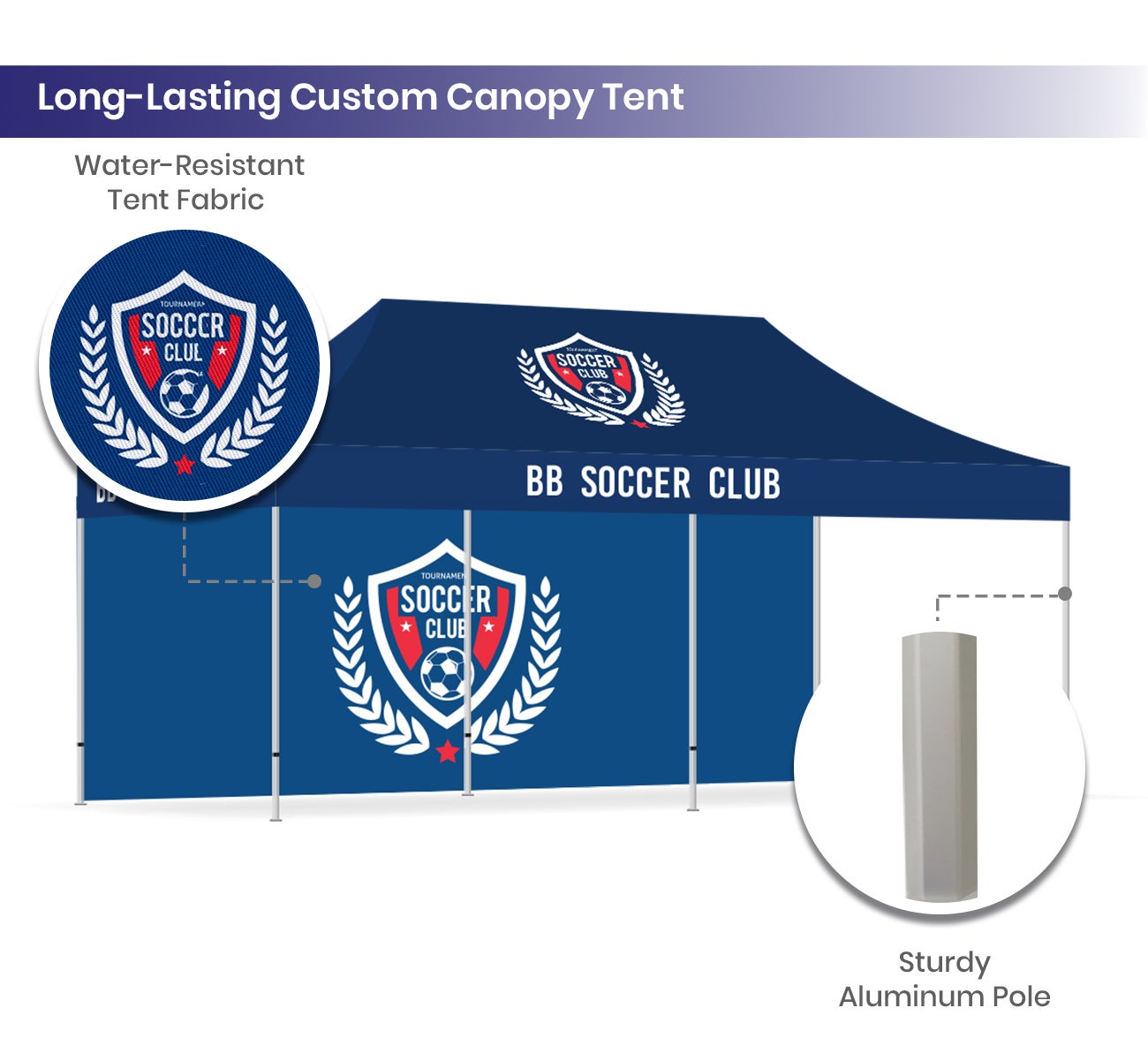 Display Package for 20 Ft x 10 Ft Trade Show Booth