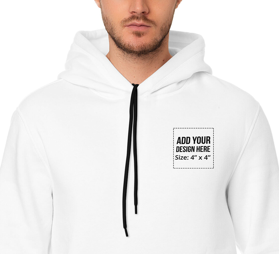 Buy Durable and Comfortable Custom Men's Embroidered Hoodie