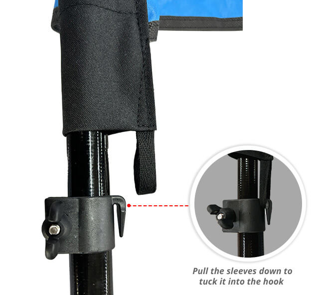 Pre-Printed No Dining Order Online Feather Flag