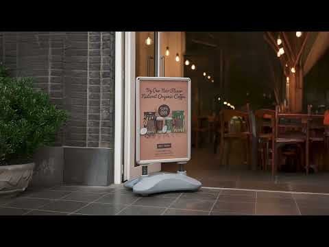 Wind Resistant Sidewalk Signs