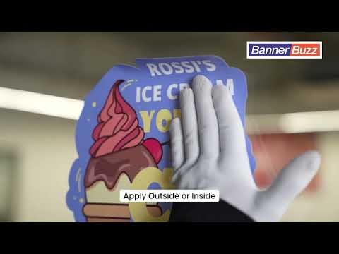 Die-Cut Opaque Window Decals