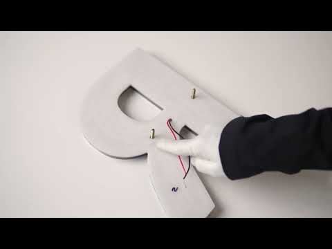 Installing Your LED Letter Board