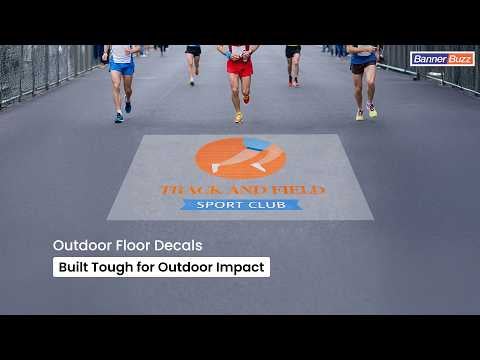 Outdoor Floor Decals | Durable Anti Slip Graphics for Outdoor Spaces | BannerBuzz