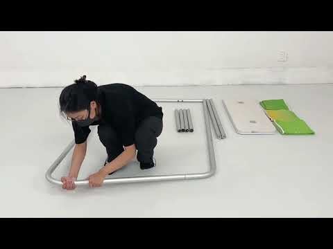 Installation Guide for Portable Display Shelf | BannerBuzz Guide