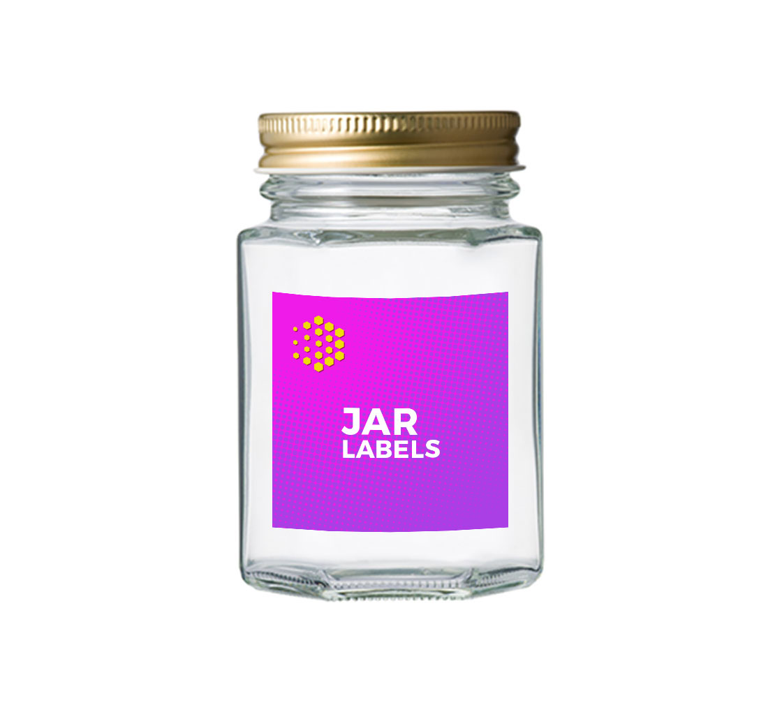6x Chalkboard Labels Glass Jars Stickers Preserving Storage Heart 6cm x 5cm
