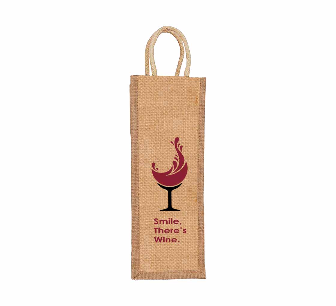 pille romanforfatter Regan Shop for Jute Wine Bags - Printed | BannerBuzz