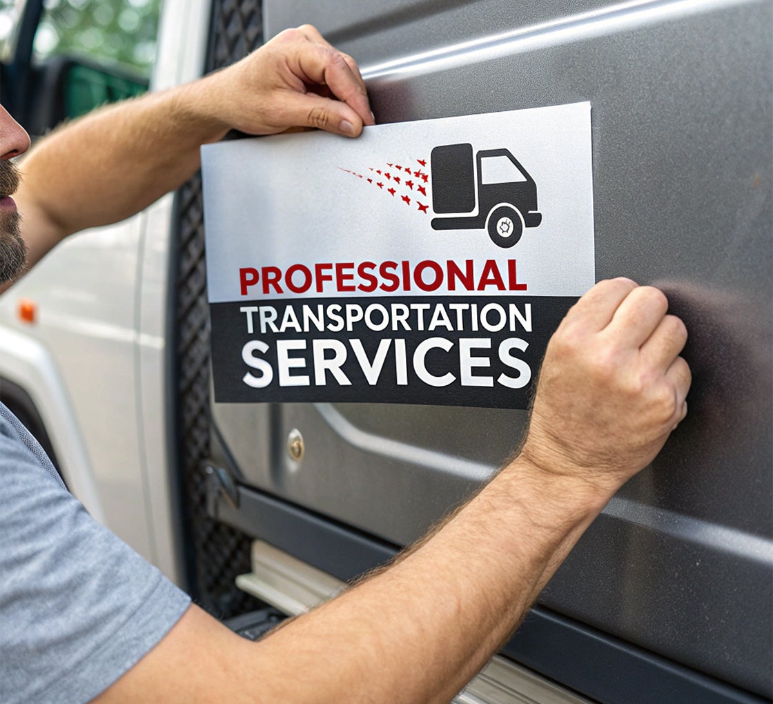 Truck Magnetic Signs