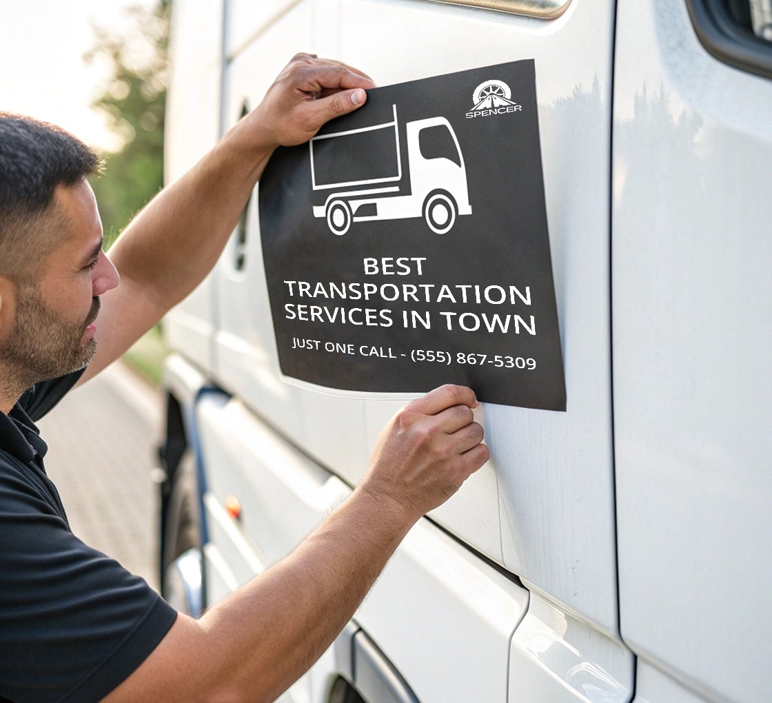 Your Die Cut Custom Car Magnet Sign | Personalized Logo For Your Car Truck | Advertise Your Business Vehicle Magnetic