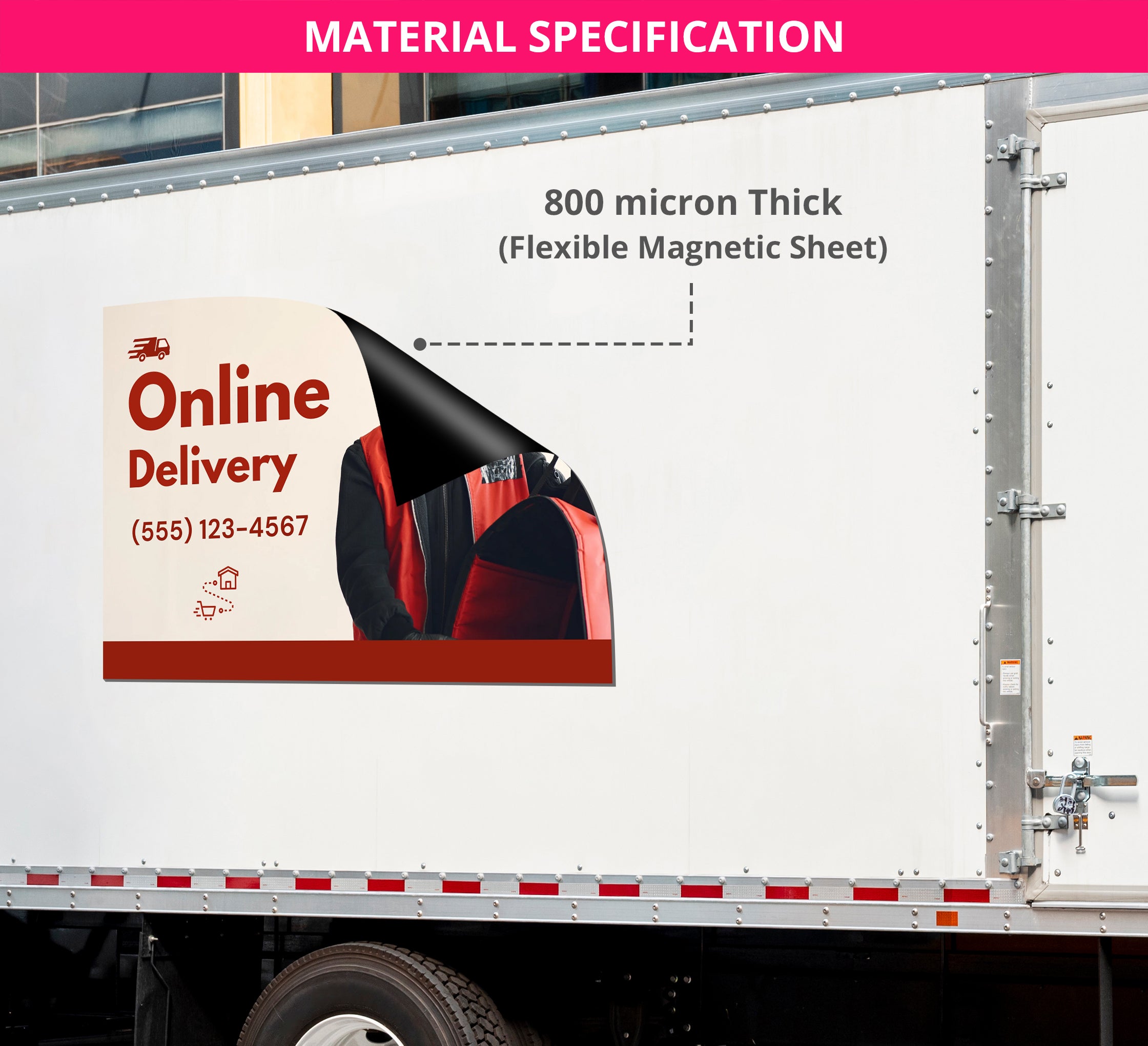 Truck Magnetic Signs