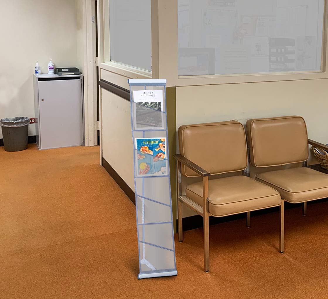 Mesh Single Literature Stand