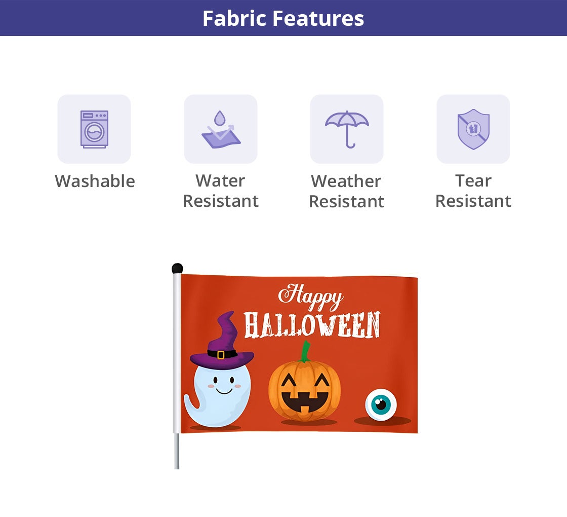 Halloween Hand Flags