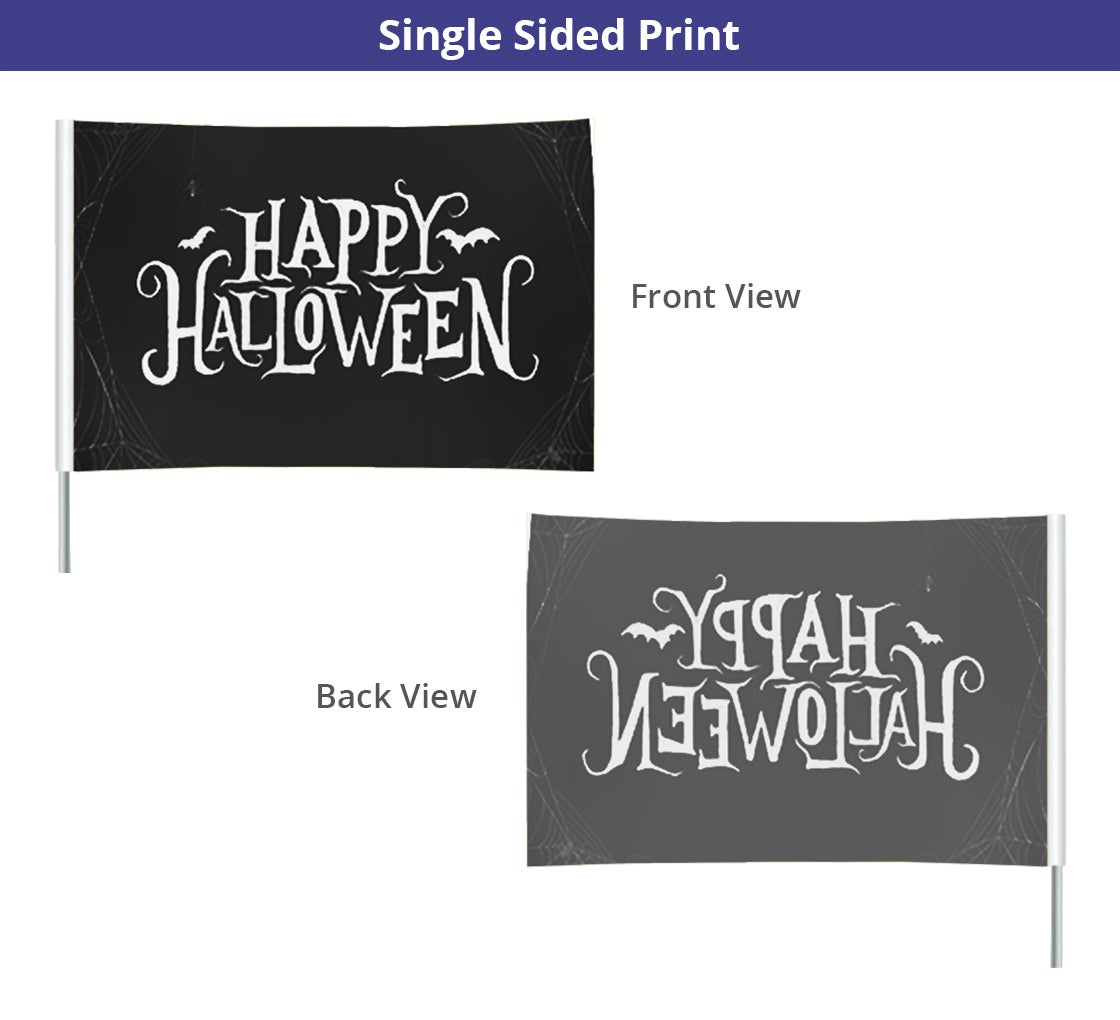 Halloween Hand Flags