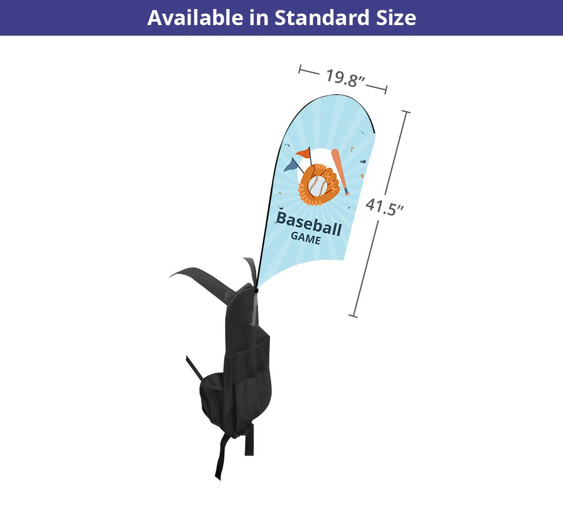 Backpack Flags - U Shape