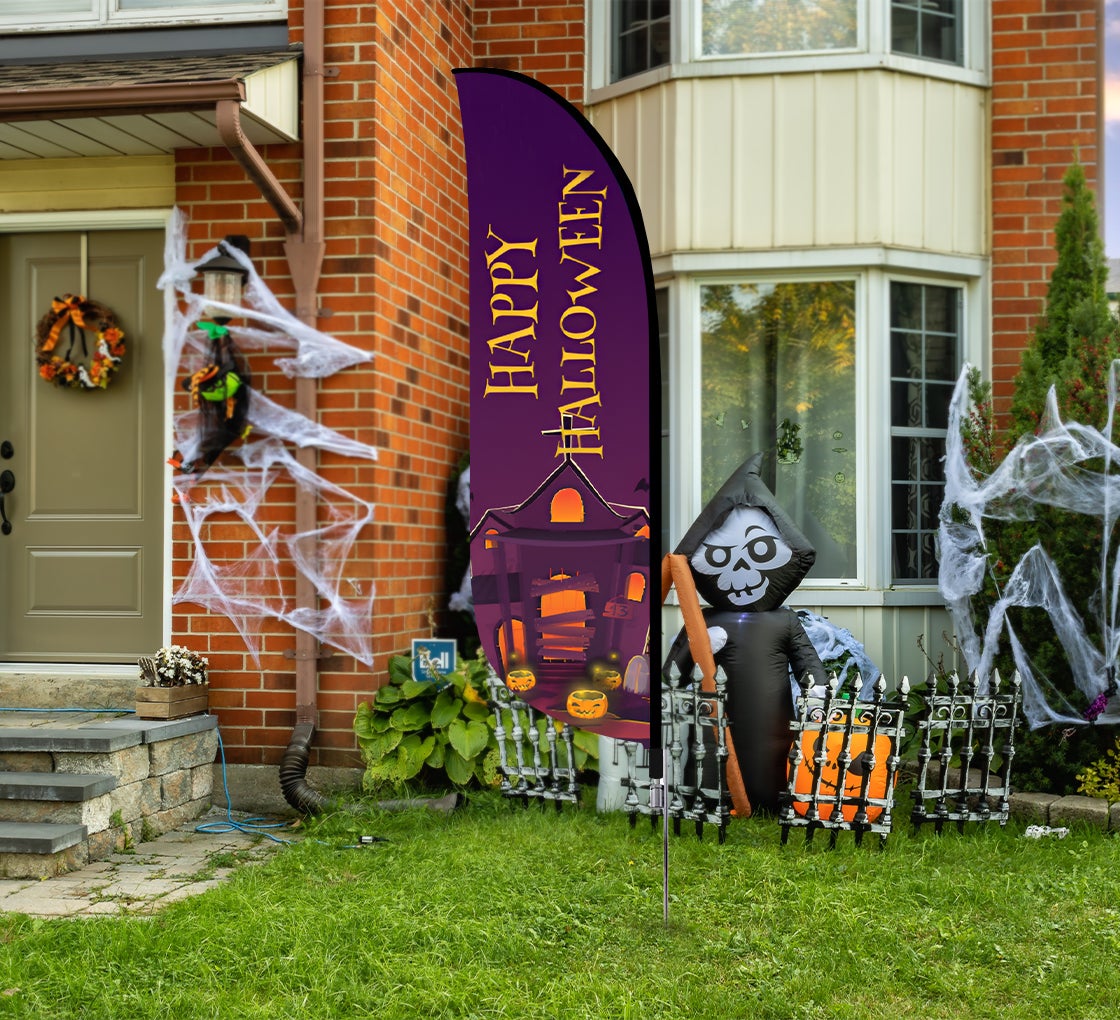 Halloween Feather Flags - 2