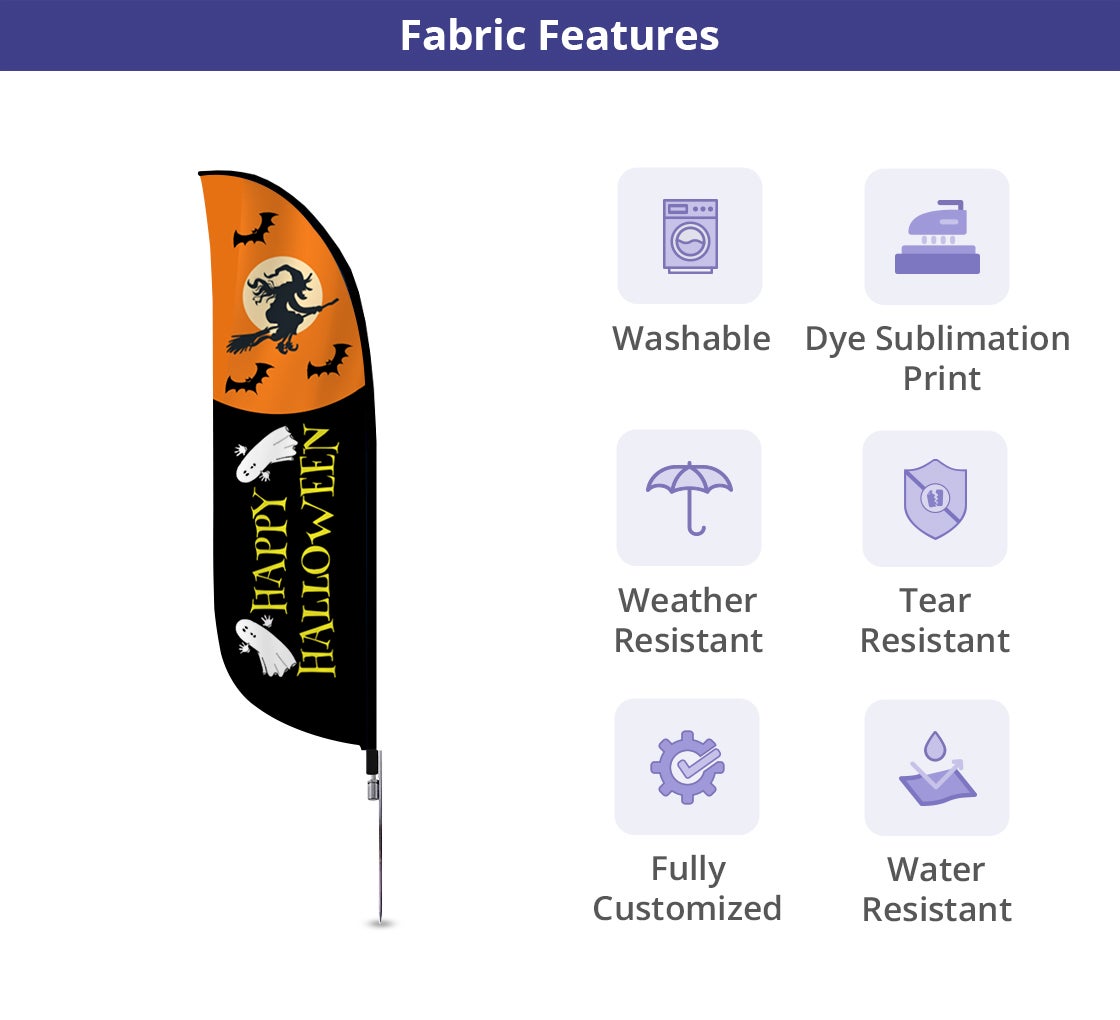 Halloween Feather Flags - 3