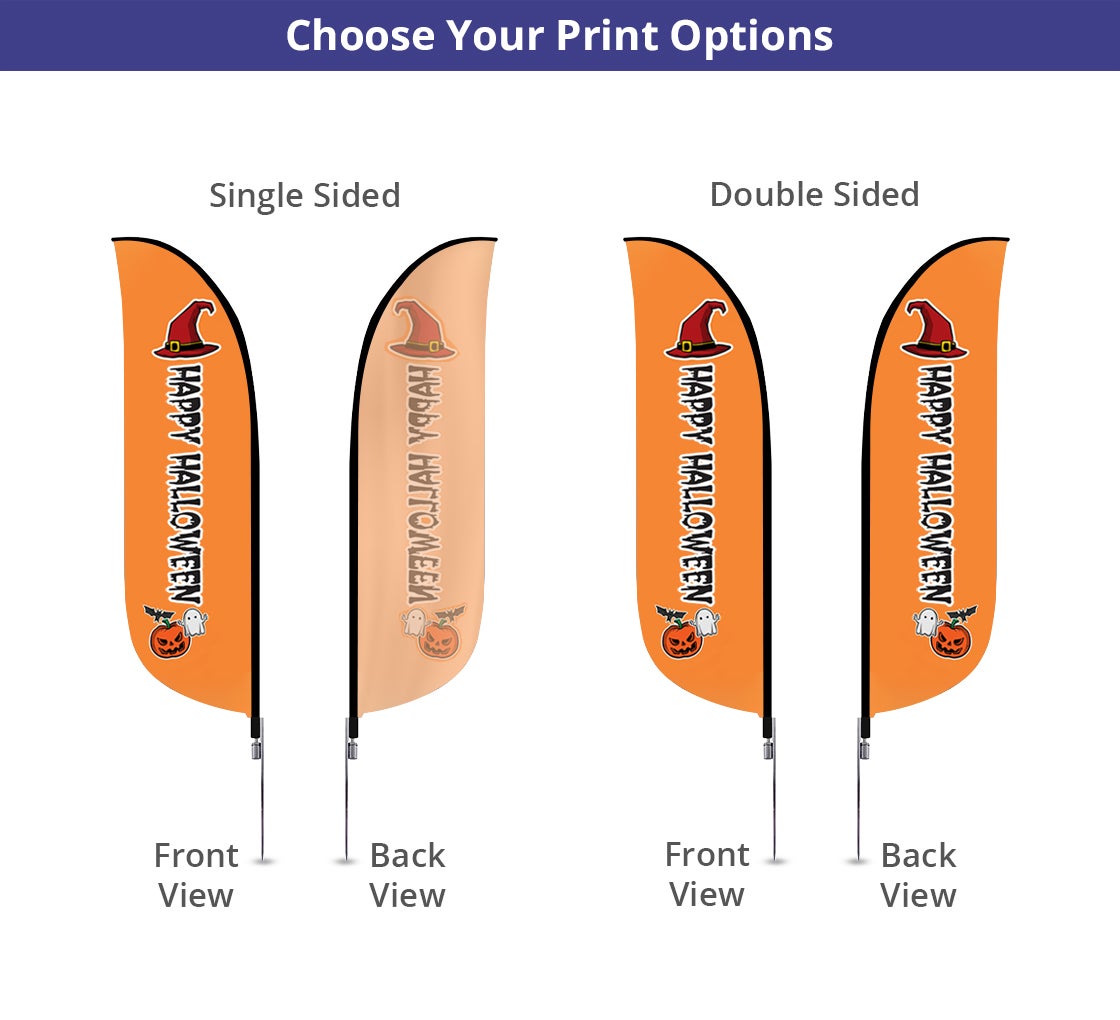 Halloween Feather Flags - 7