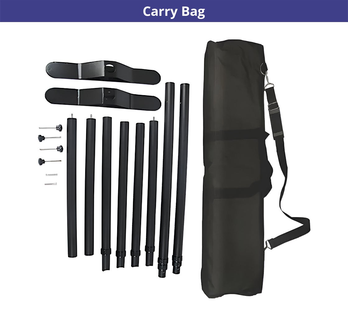 5 ft x 8 ft Step and Repeat Adjustable Banner Stands