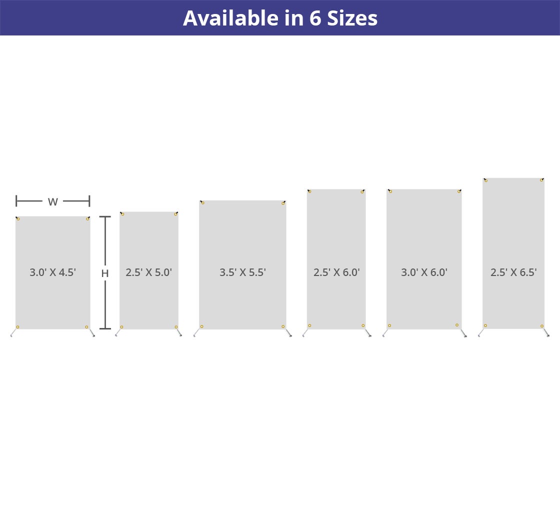 Buy X-Frame Banner Stands - Adjustable Banner Stand & Get 20% Off