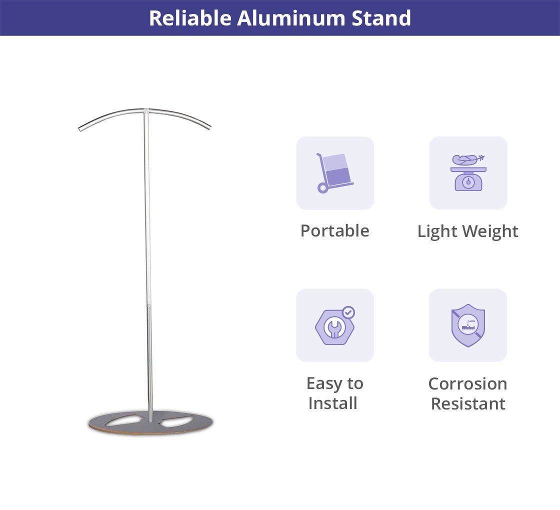 Fabric Display Stand Tower A