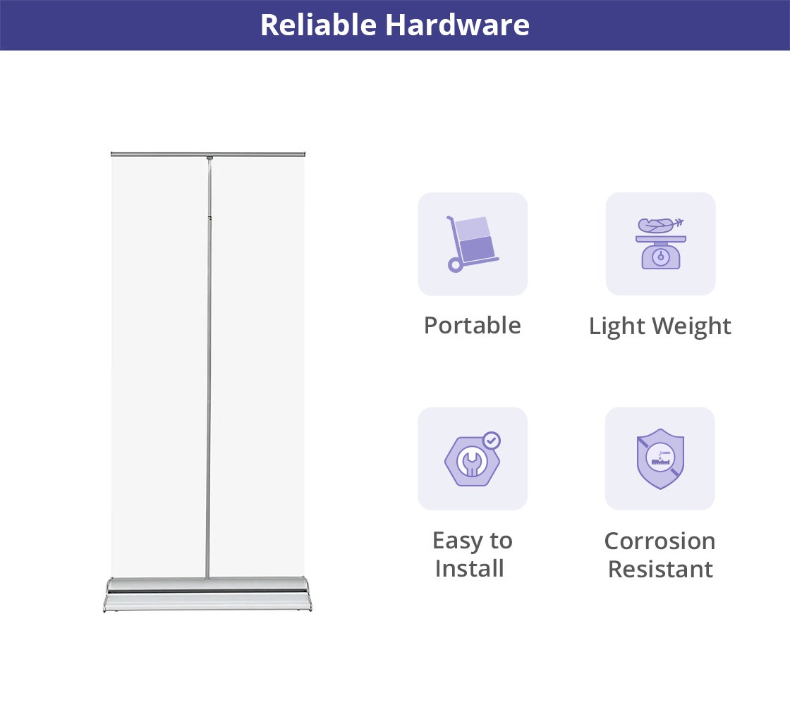 Buy Silverstep 36'' Retractable Banner Stand - Get 20% Off