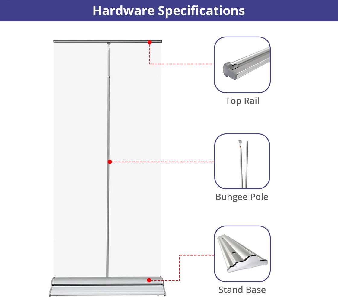 Buy Silverstep 36'' Retractable Banner Stand - Get 20% Off