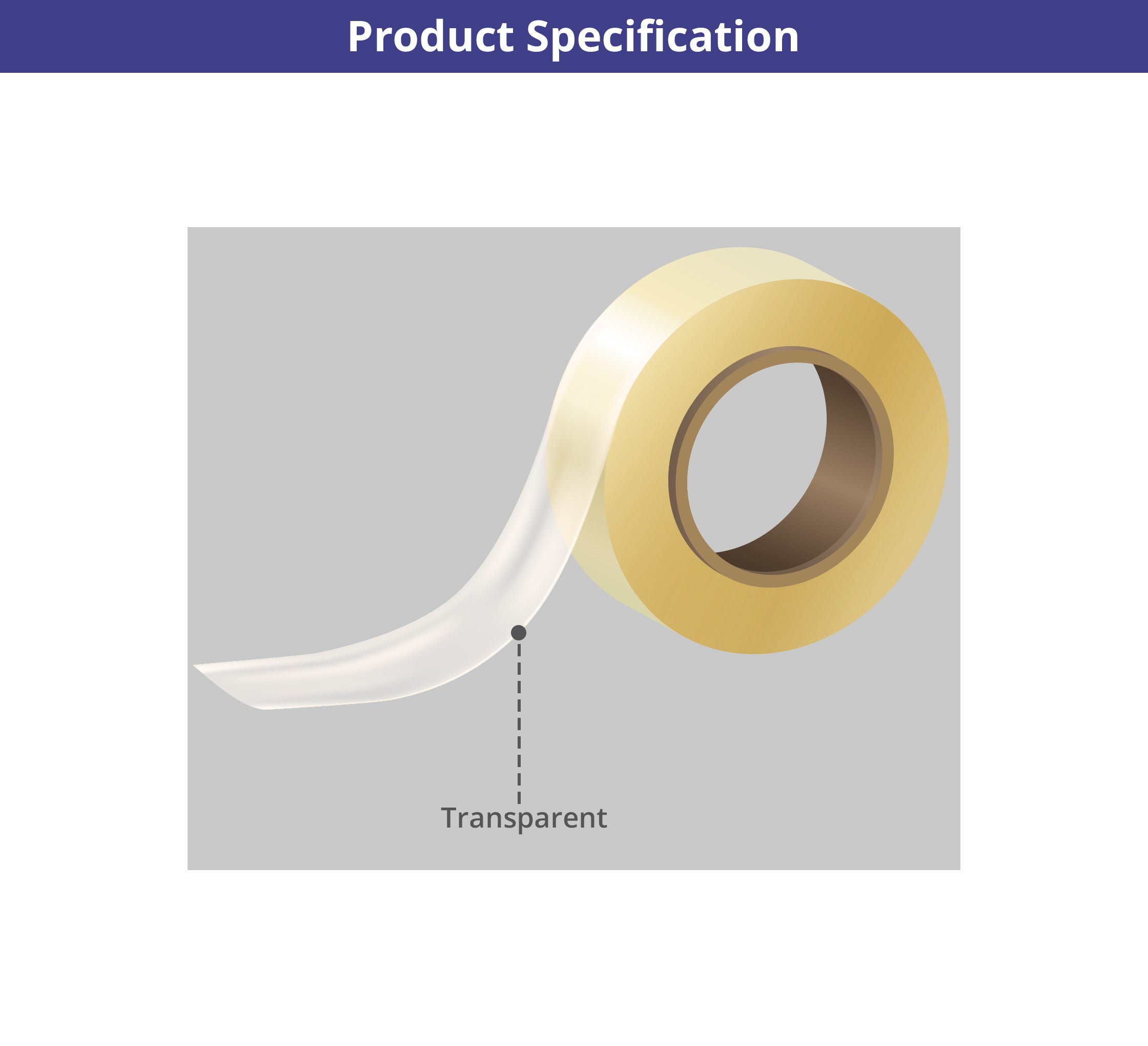 Acrylic Packaging Tapes - Clear