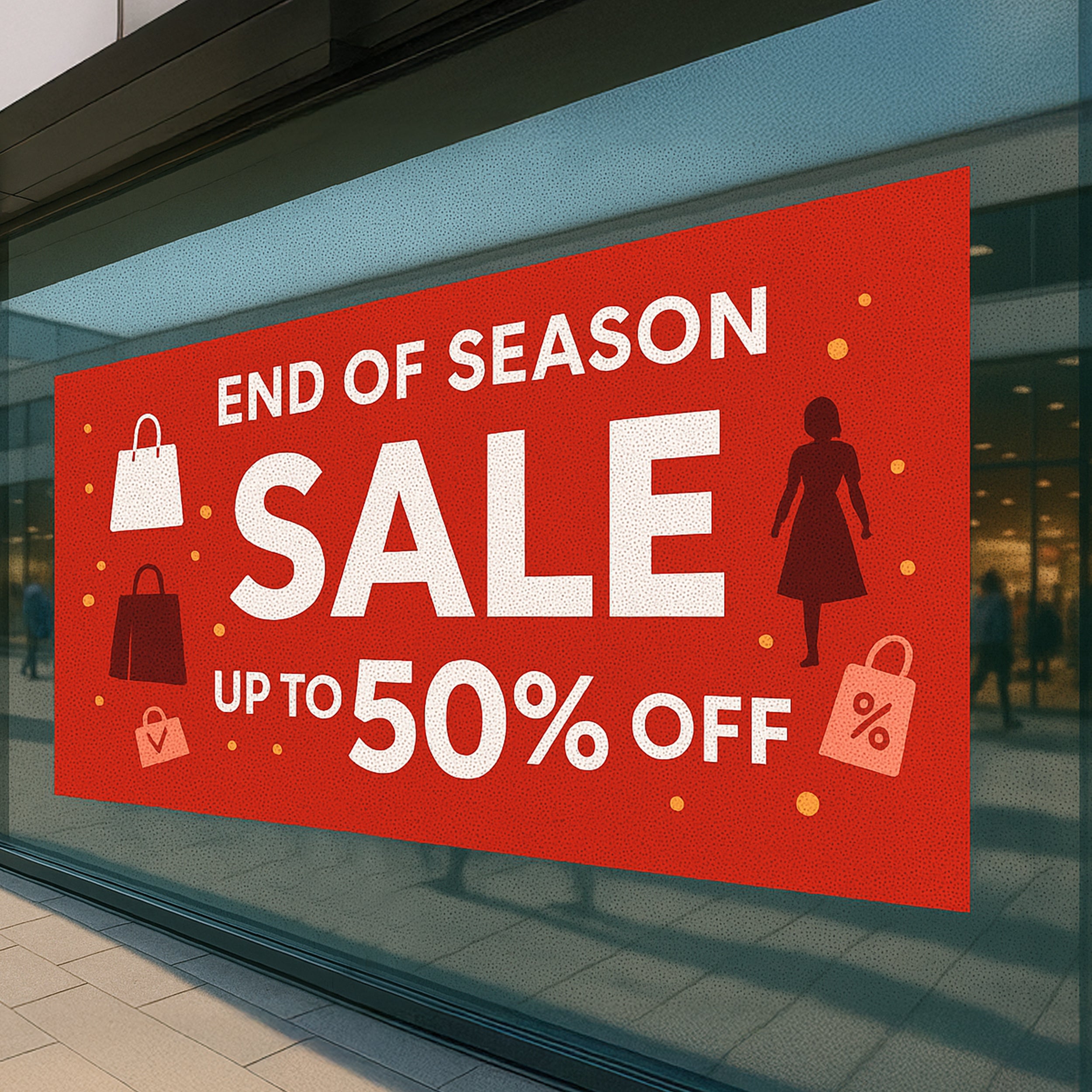 Perforated Window / One Way Vision Signs