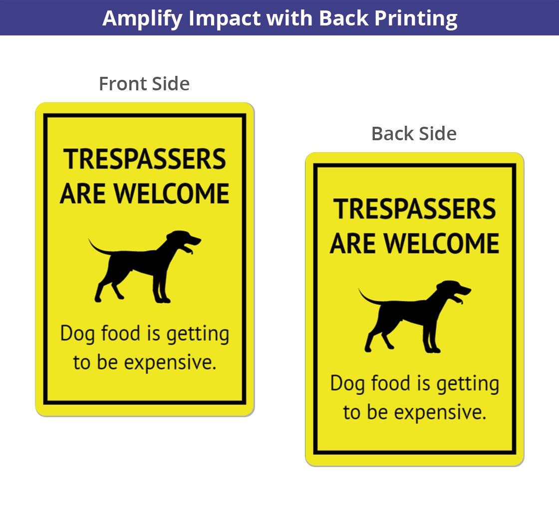 Funny Beware of Dog Signs BannerBuzz