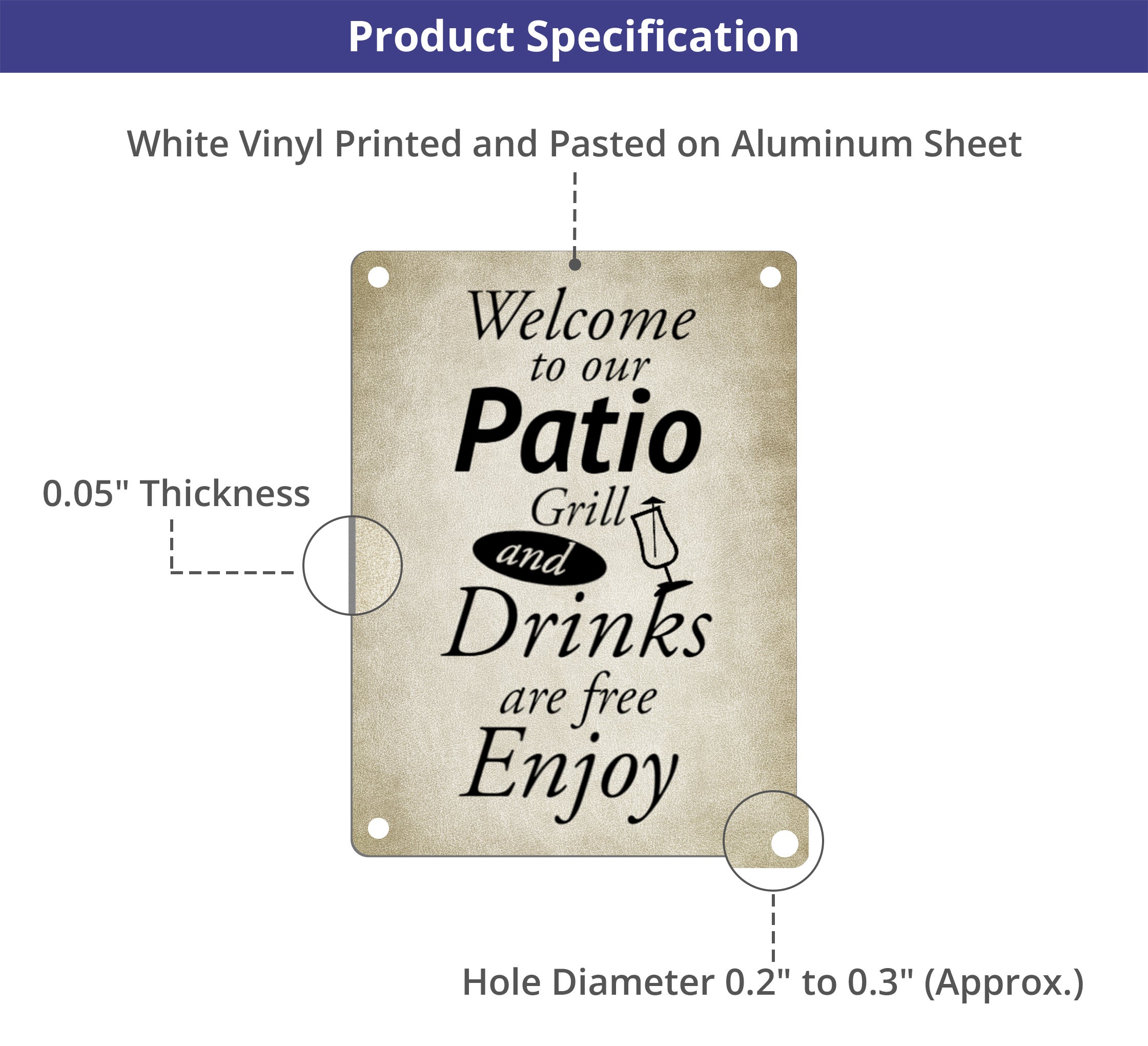 Custom Aluminum Signs