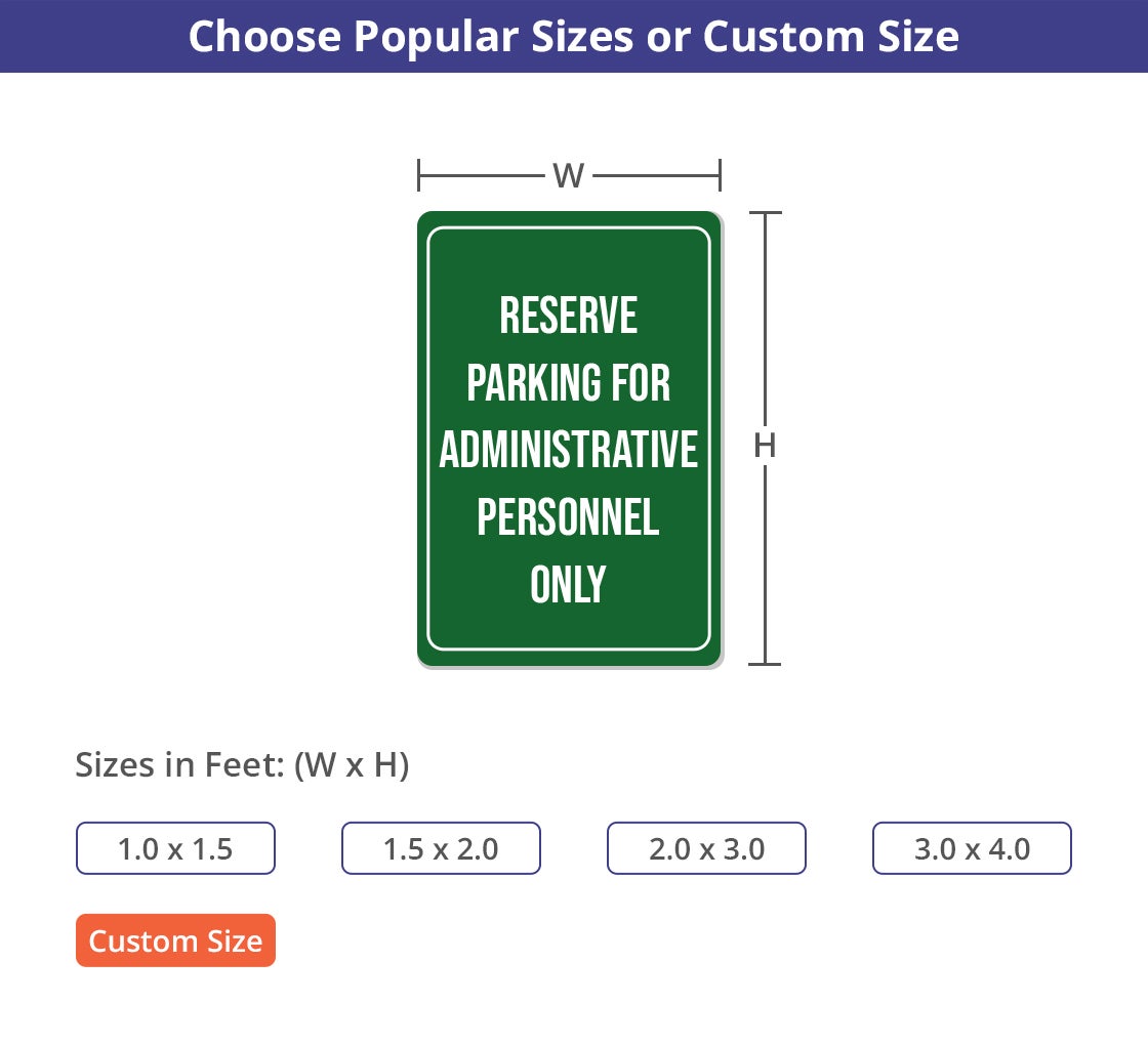 Custom Aluminum Signs