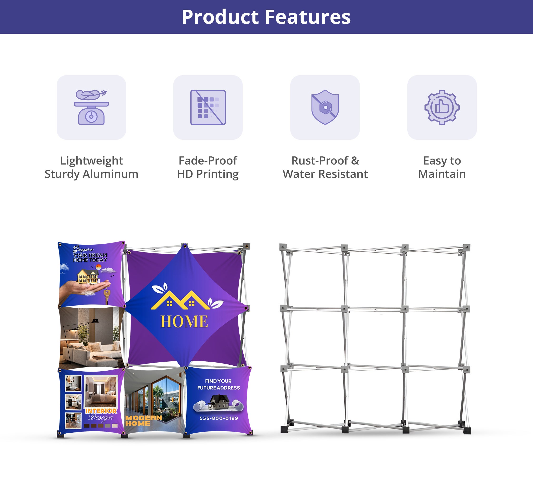 3x3 Micro GeoMetrix Table Top Display - Up to 20% Off Today