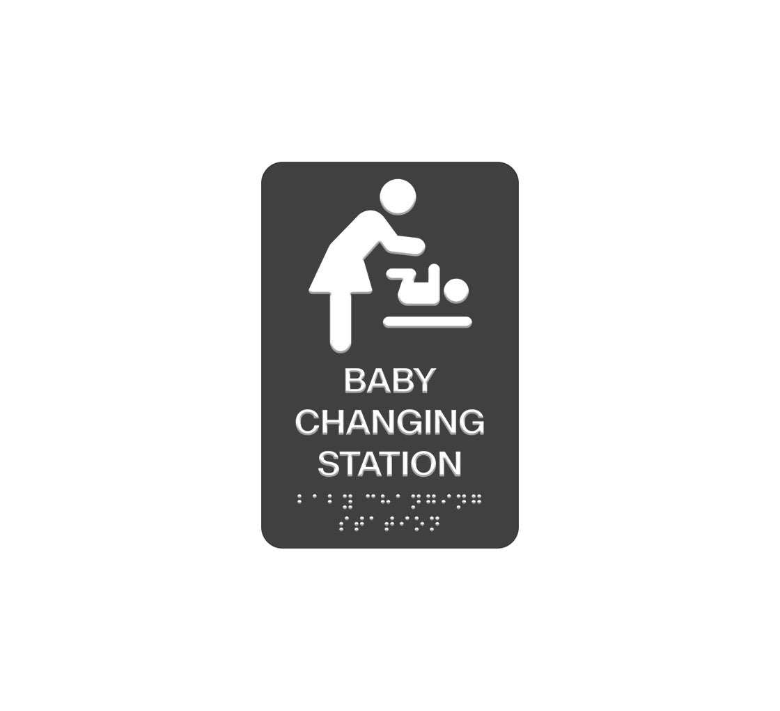 Baby Changing Station ADA Braille Sign lupon.gov.ph