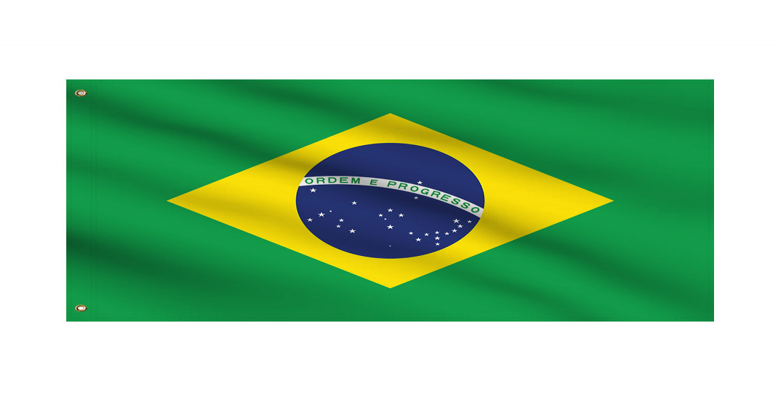 Taylor Made Brazil Flag 24 x 36