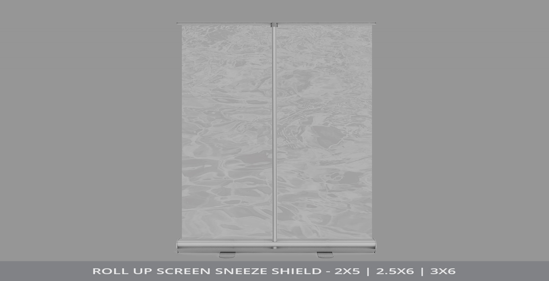 Size : 60X160cm/24x63in Byakns Transparent Isolation Board Open for Business Protective Open for Business Banner,Clear PVC Film Retractable Sneeze Guard Partition Germ Shield Divider 