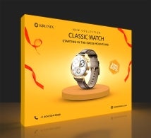 SEG Backlit LED Pop-Up Display