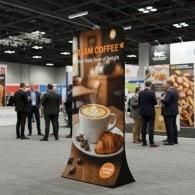 13 Ft Tension Fabric Display Stand for Trade Show