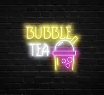 product photo of Bubble Tea Neon Sign