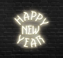 Happy New Year LED Neon Sign