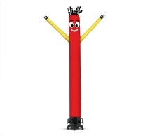 Red with Yellow Arms Inflatable Tube Man