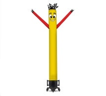 Yellow with Red Arms Inflatable Tube Man