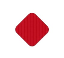 Reflective Delineator Red Aluminum Sign (EGR Reflective)