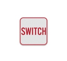 Railroad Safety Aluminum Sign (Diamond Reflective)