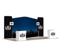 20 Ft Trade Show Booth - Design 1