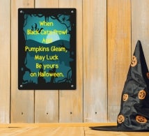 Halloween Patio Signs
