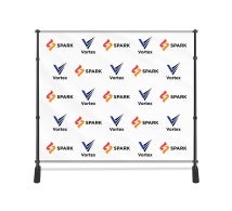 9 ft x 8 ft Step and Repeat Adjustable Banner Stands
