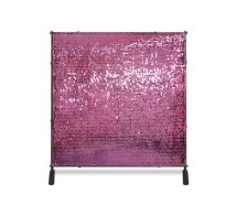 Sequin Shimmer Wall Backdrop Panel, Rose Gold
